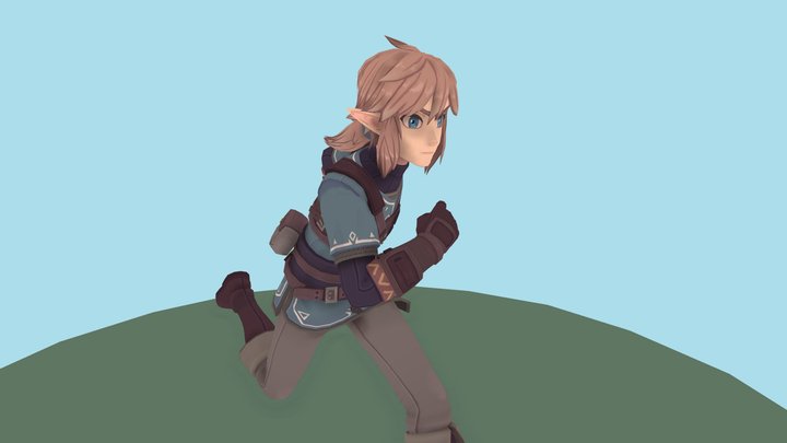 Run Cycle 3D Model
