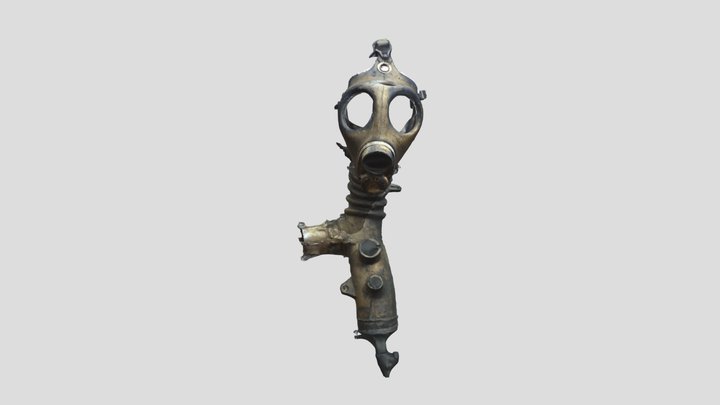 Gas Mask 3D Model