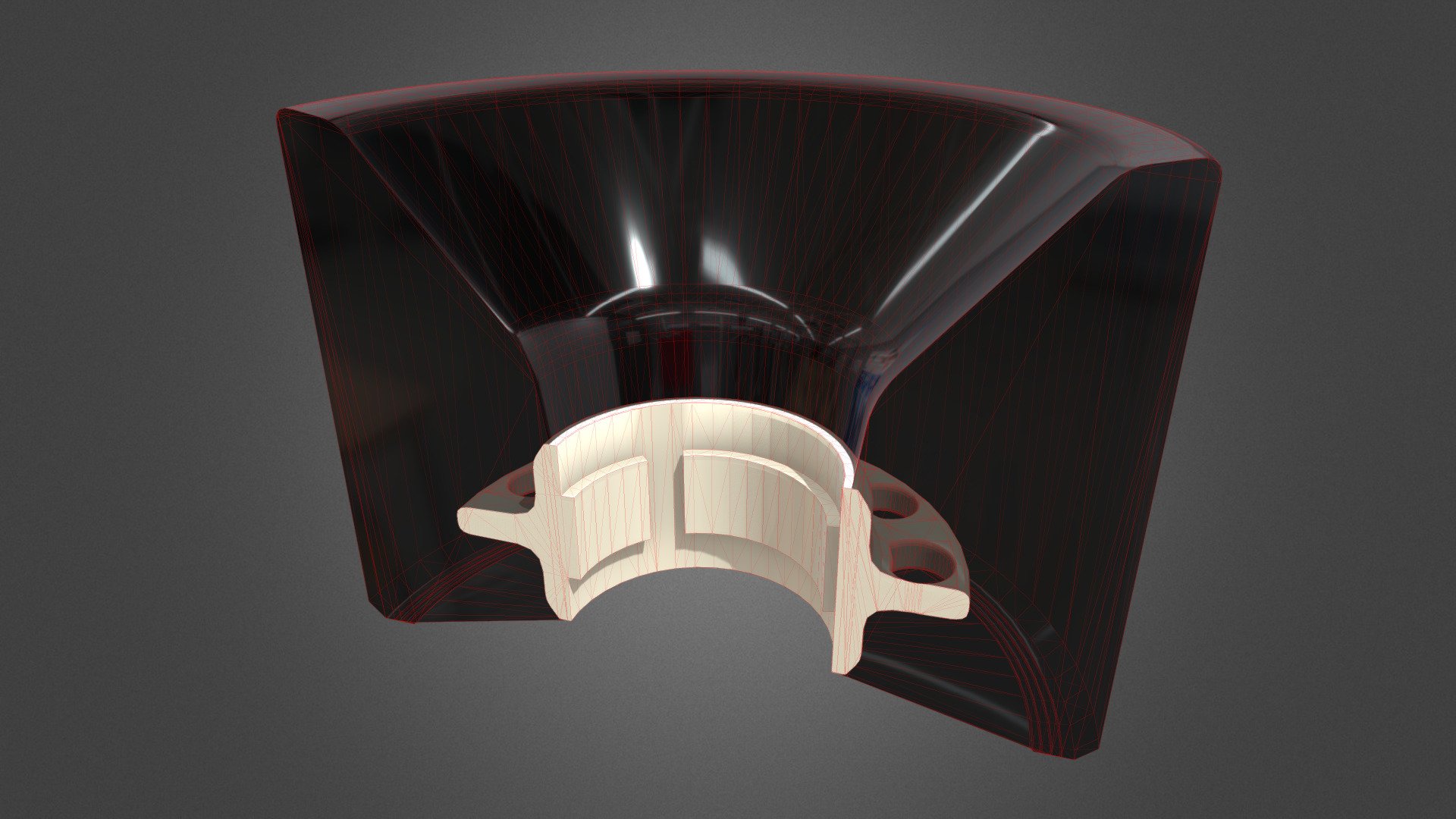 Longboard Wheel Cut In Half 3D model by Kafu Design (kafudesign) [bad767b] Sketchfab
