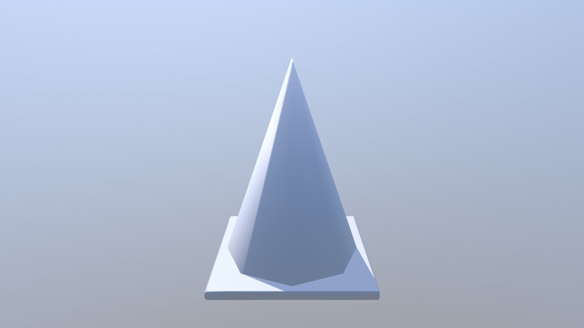 Road Cone - 3D model by Thomas Bender, Jr. (@TjBenderJr) [bad77a2 ...