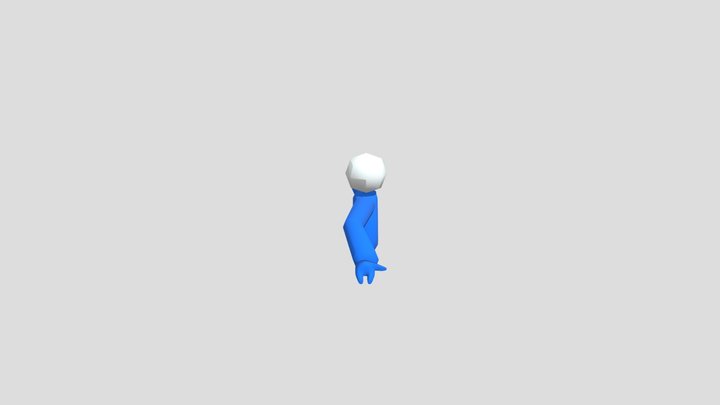Blue Bitch 3D Model