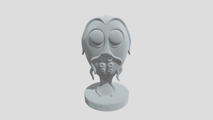 Giardíase 3D Model