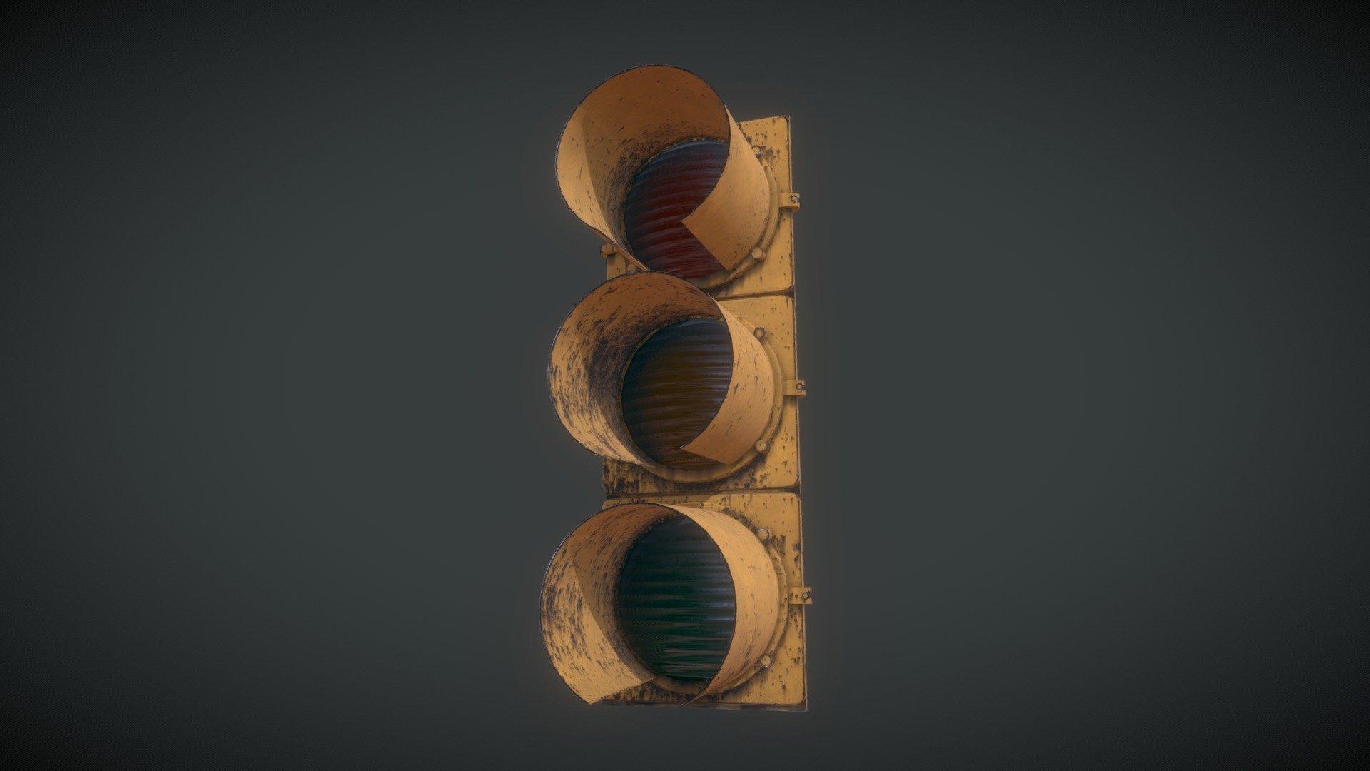 NYC 80's Traffic Light