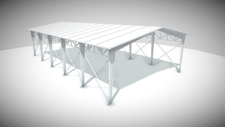 Hangar 3D Model
