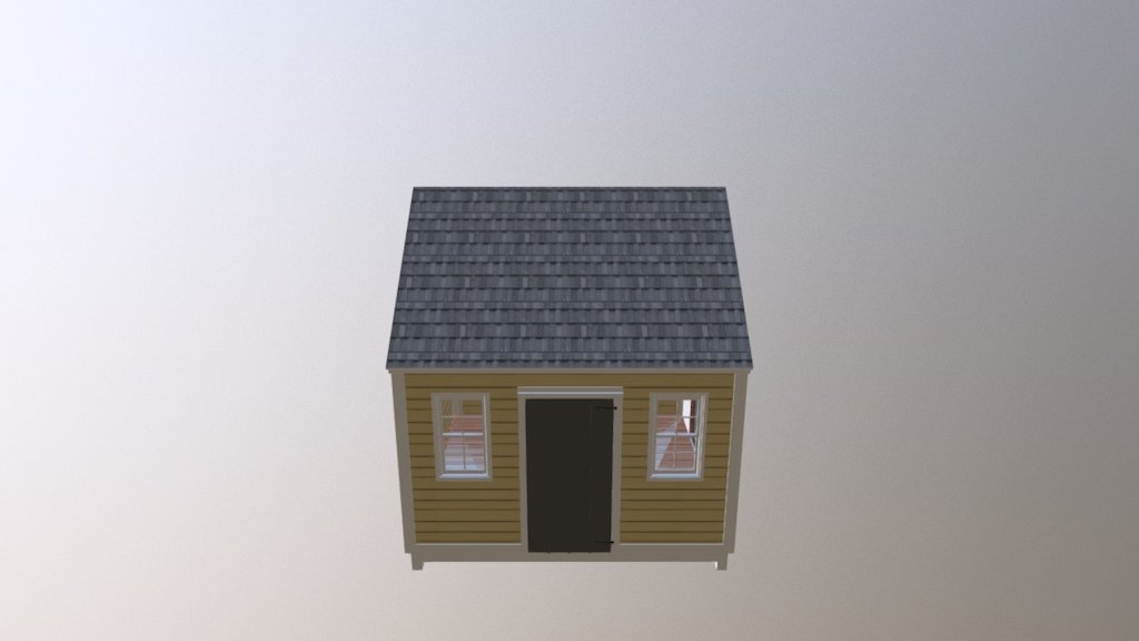 The Hingham - Pine Clapboard - Birchwood - 3D model by margolis ...