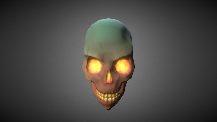 Skull Low 3D Model