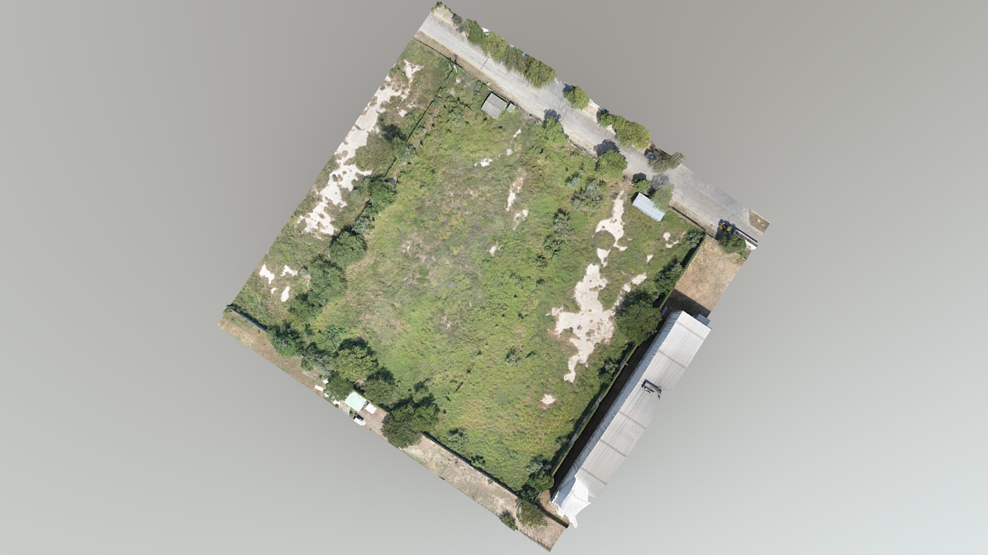 3D model Free zone geolocated layout  L5 11282018 - This is a 3D model of the Free zone geolocated layout  L5 11282018. The 3D model is about a building on a hill.