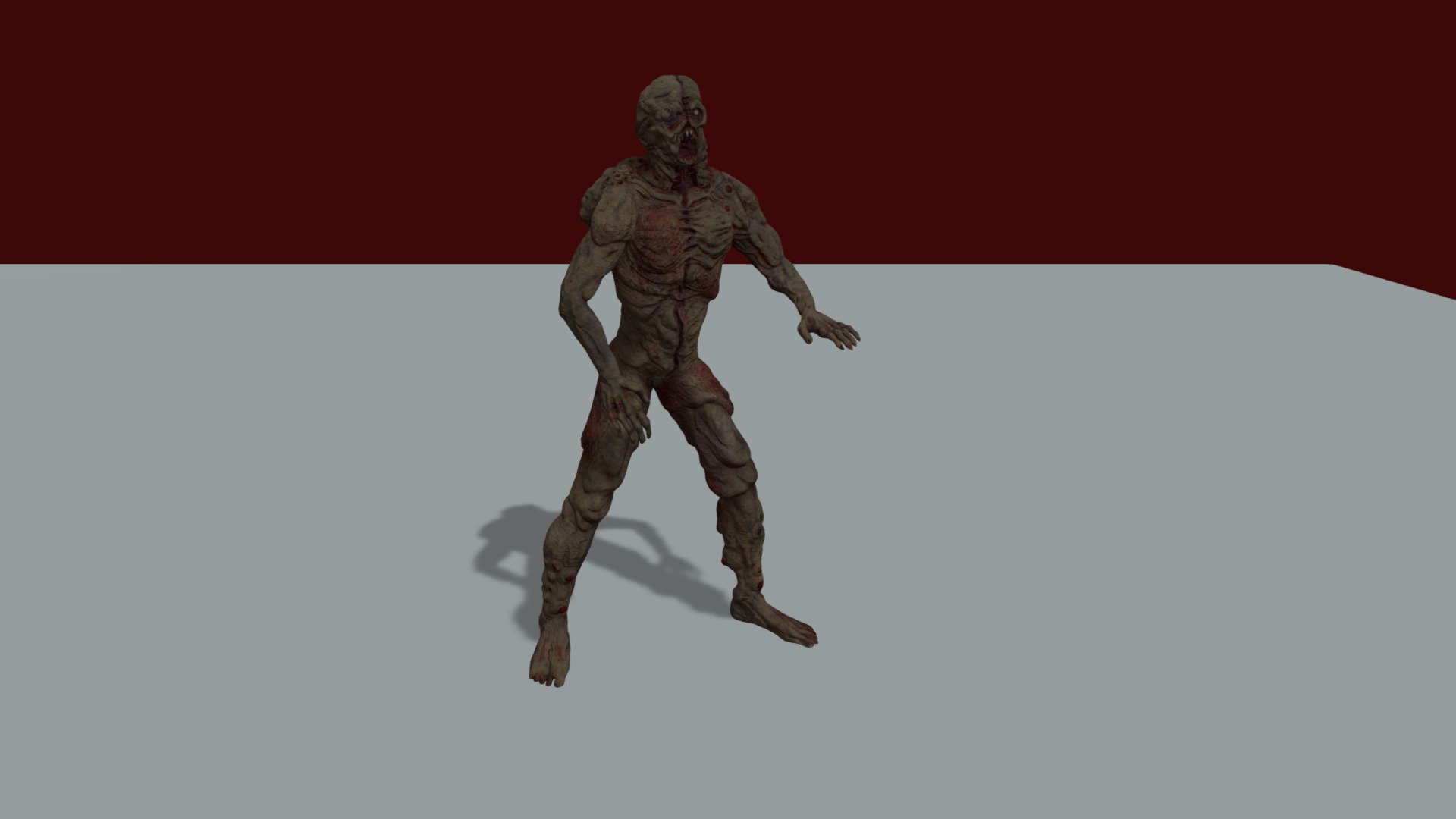 FREEE Zombie terror animation - Download Free 3D model by Lenin Jimenez ...