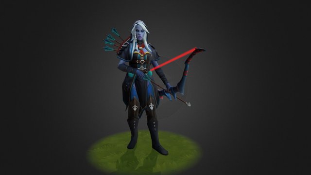 Ranger General Drow 3D Model