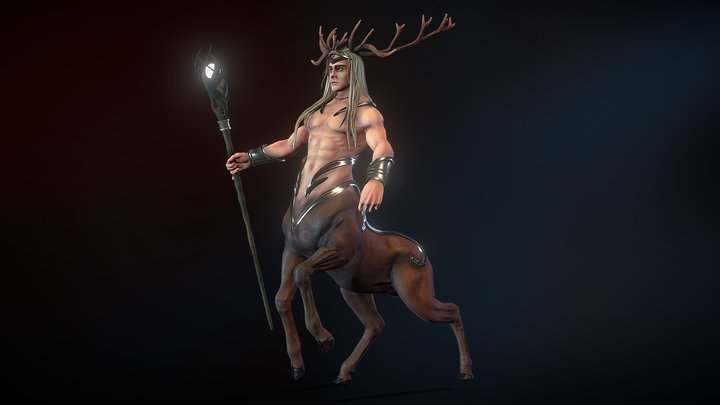 Evor, The Lord of the Forest 3D Model