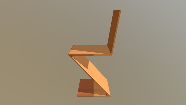 Zigzag 3D Model