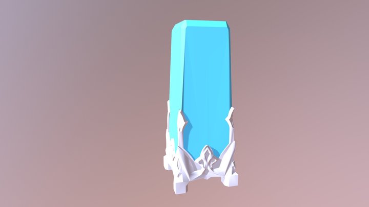 Corridor Crystal - Single-Use Crystal from SAO 3D Model