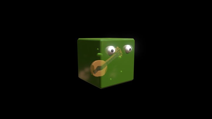 Slime Bard 3D Model