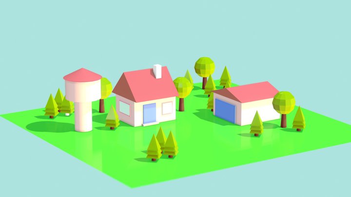 Domek 3D Model