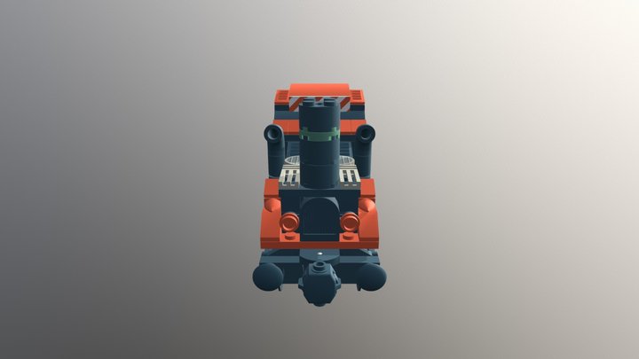 armored train 3.0 3D Model