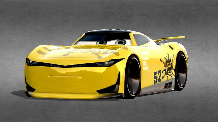 Cars 3 Logo Sketchfab