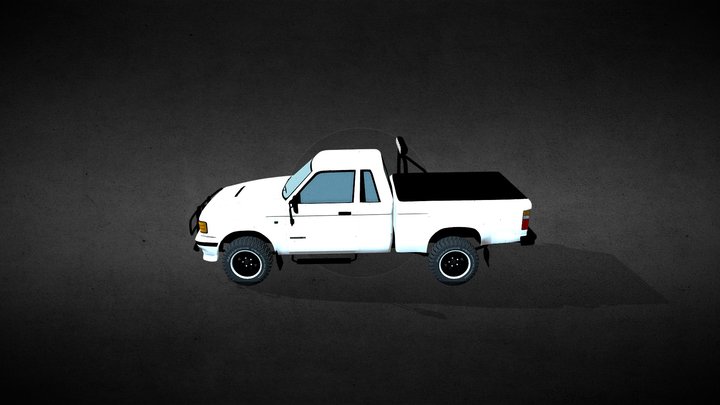 tillys 2002 pickup 3D Model