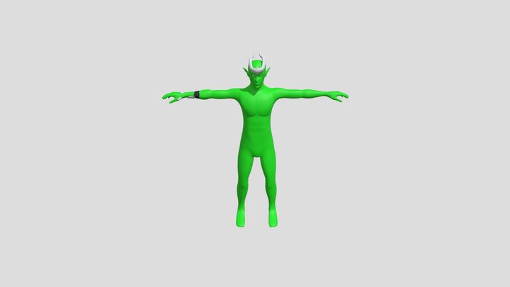 Shayoh- Gor_ Body 3D Model