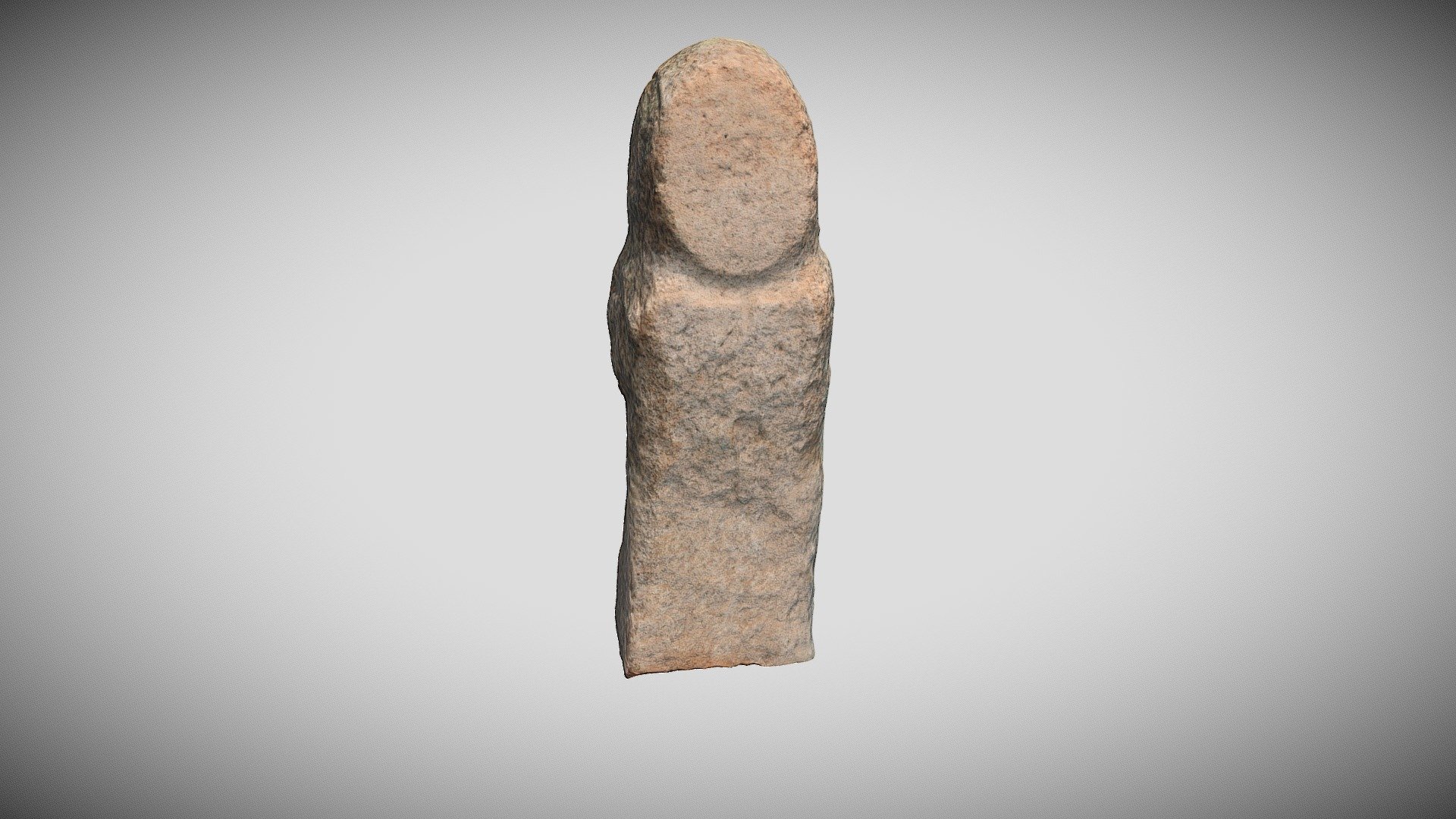 Stone statue form Ulitau Museum - 3D model by Margulan Institute of ...