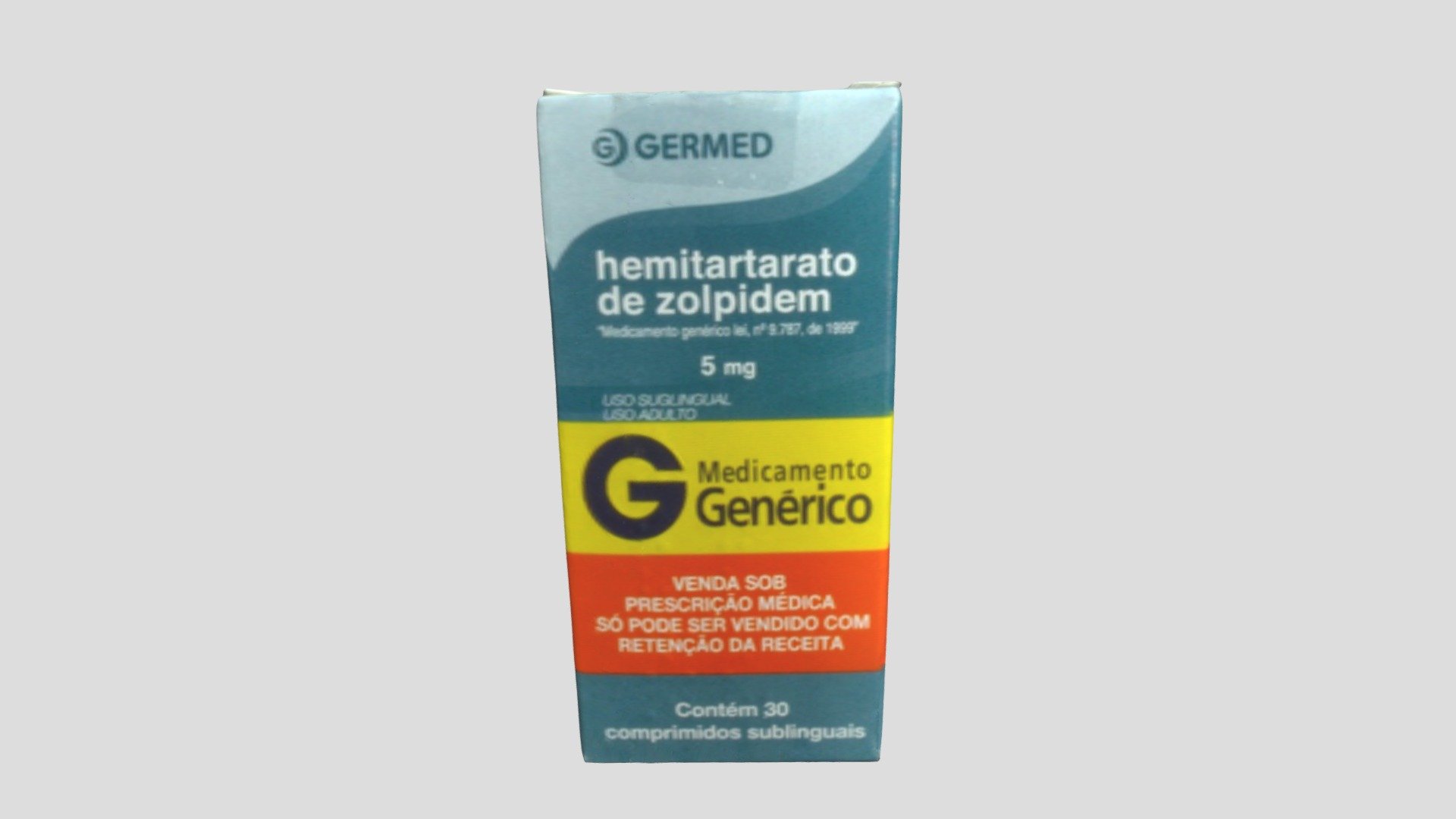 Germed - (D) Hmitartarato de Zolpidem - 3D model by 42LabsCS [bae3313 ...