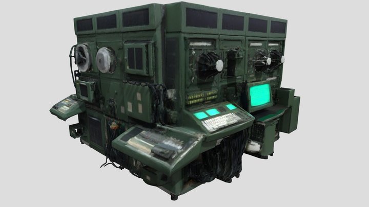 Titan-3 Mainframe - computer – Modello 3D gratuito STL
