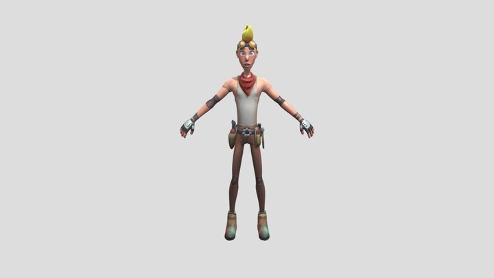 Joey Character 3D Model