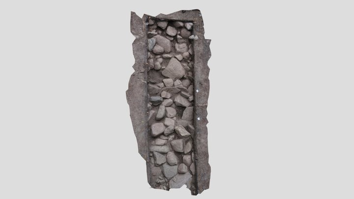 Tegneby 55:1 excavation 3D Model