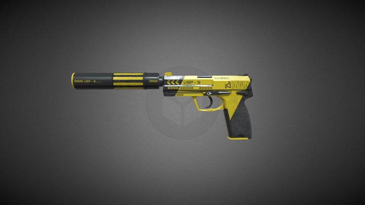 USP-S | Raysnex 3D Model