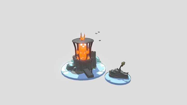 Sketchfab toon test 3D Model