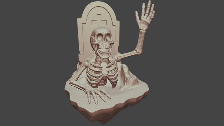 Mr_ Bone 3D Model