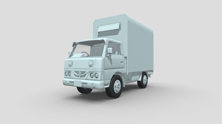 Mahindra Pickup Truck 3D Model