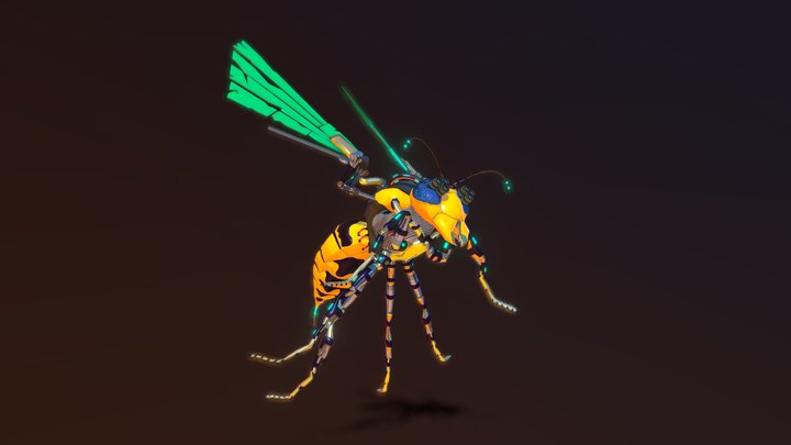ПчелоМех 3D Model