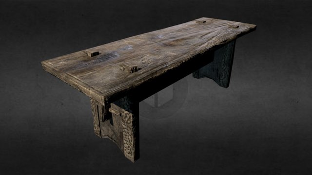 Bench 3D Model