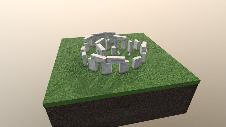 Stonehenge 3D Model