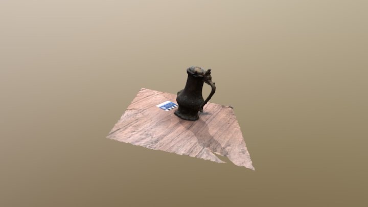 Pewter Tankard (#Rooswijk1740 RK17 A00033) 3D Model