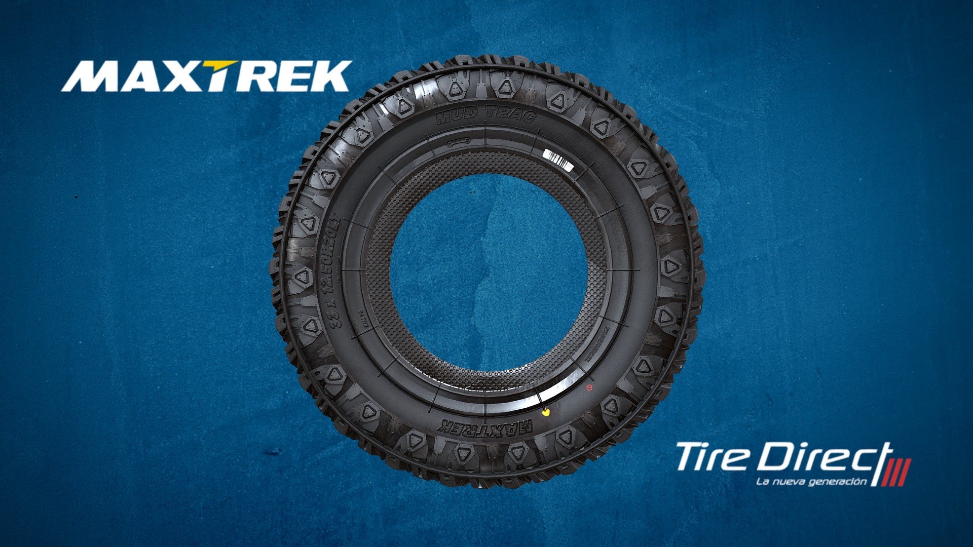 MUD TRAC - MAXTREK - 3D model by Tire Direct (@tire.direct) [baea990 ...