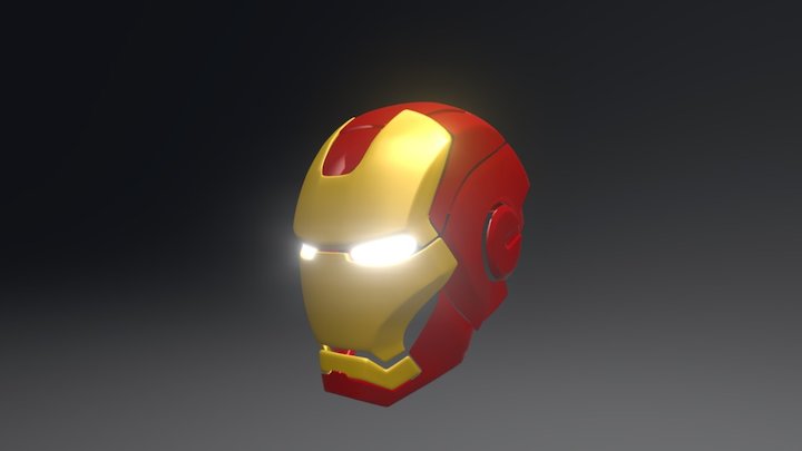Iron Man's Mask 3D Model