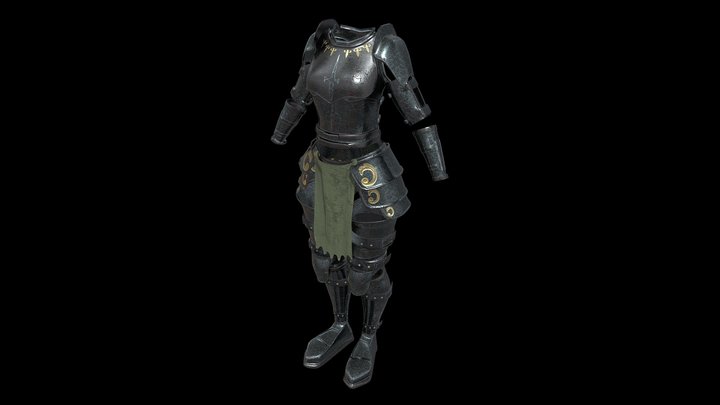 medieval armor 3D Model