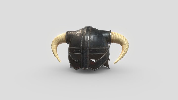 Dragonborn helmet (TESV Skyrim) 3D Model