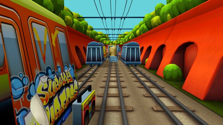 Subway Surfers 3D Model