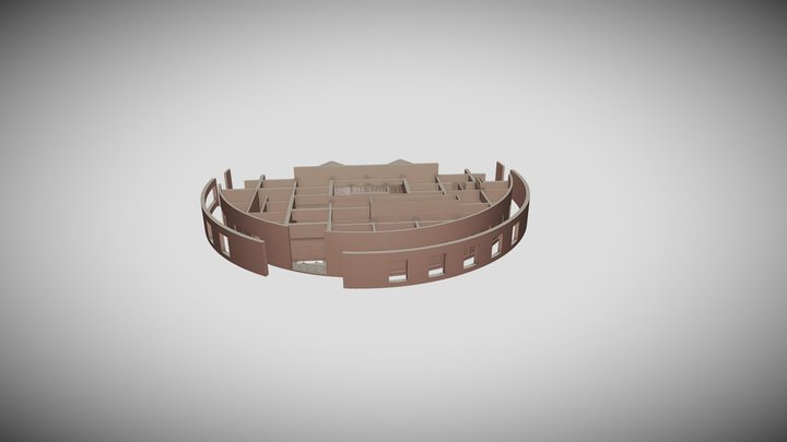 Edificio Nivel 2 3D Model