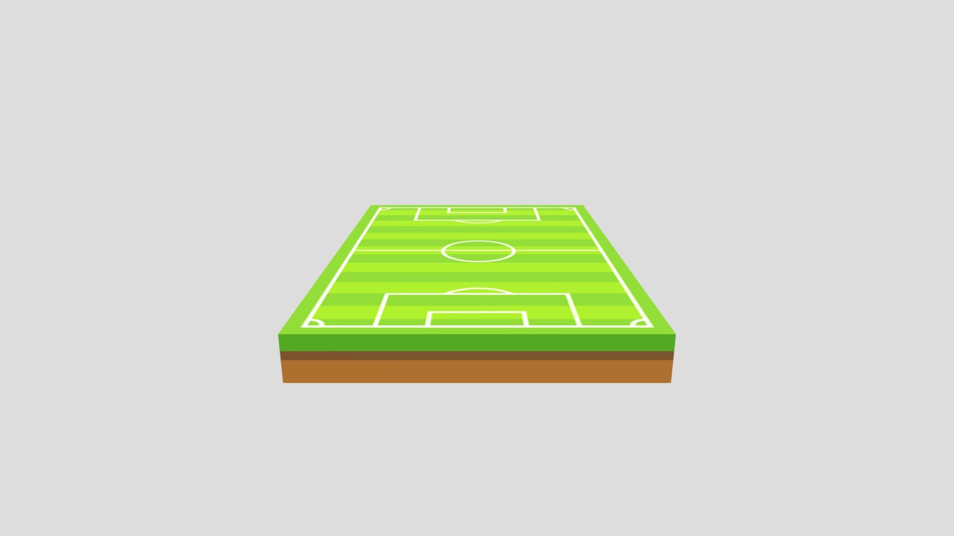Football-field - 3D model by Afriyieace [baee444] - Sketchfab