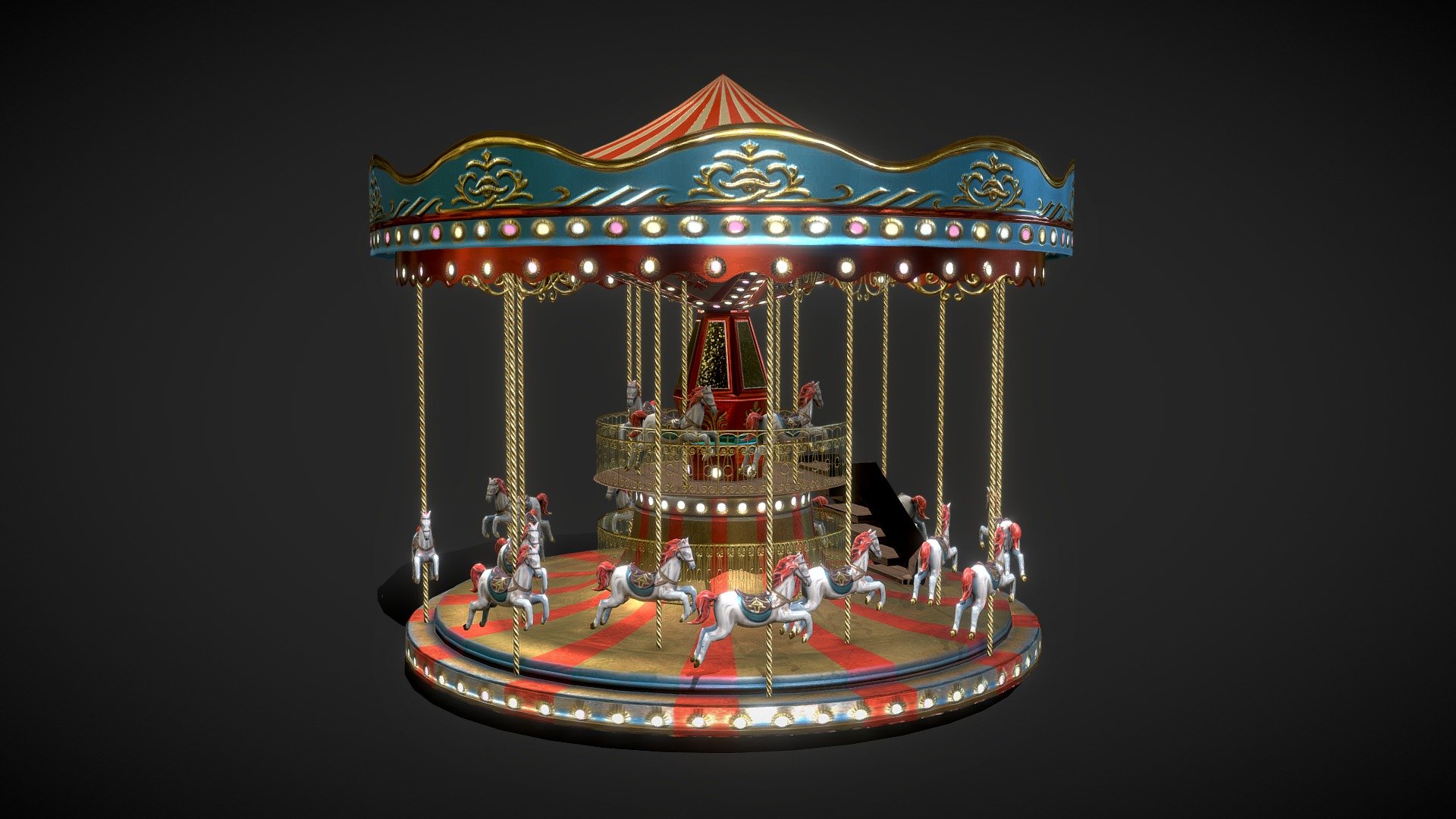 3d carousel