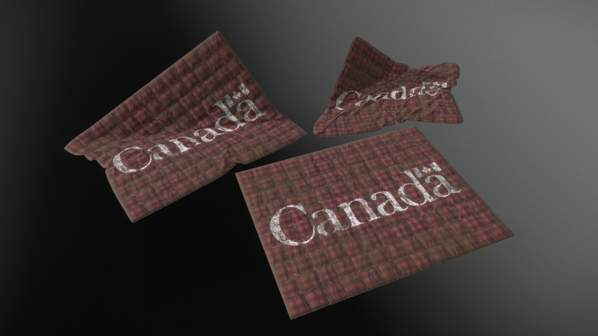 Canadian Blanket Download Free 3D model by xylvnking [baf027f
