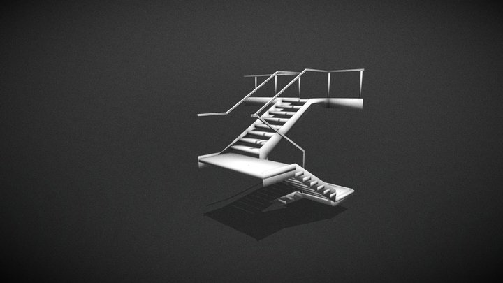 modelo de escalera 3D Model