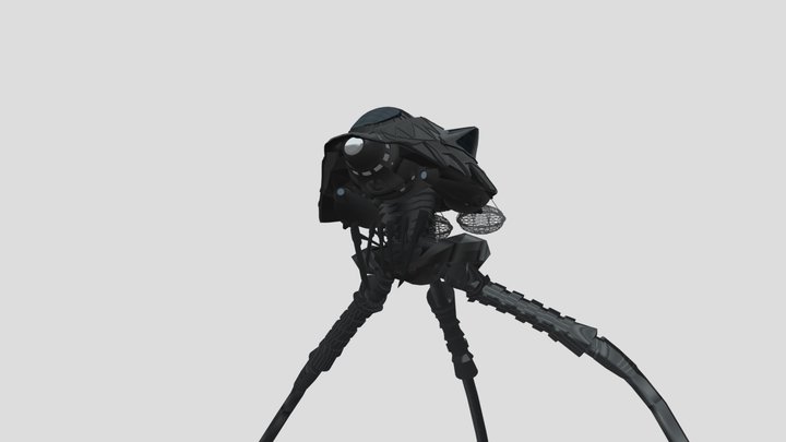 Tripod Harvester - War of the Worlds (2005) 3D Model