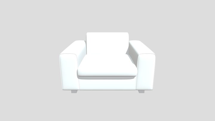 Sofa Set Model 3D Model
