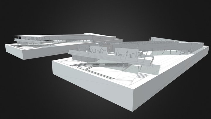 Cross meet by pacha 3D Model