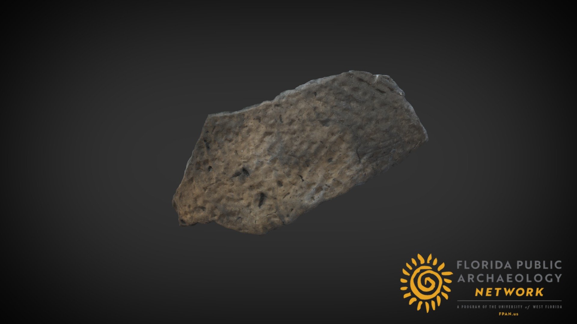 St. Johns Check-Stamped  Sherd
