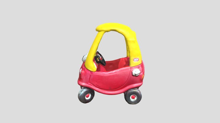Classic Coupe Ride-on toy edited 3D Model